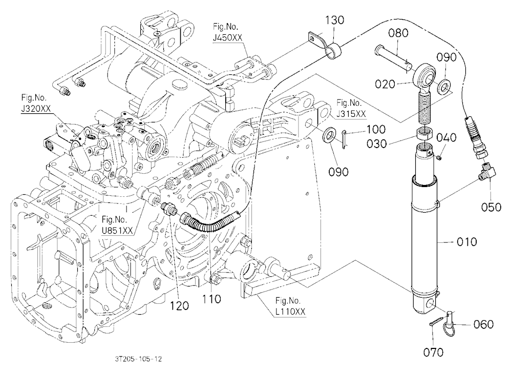 Assist Cylinder Kit Lh [Option]