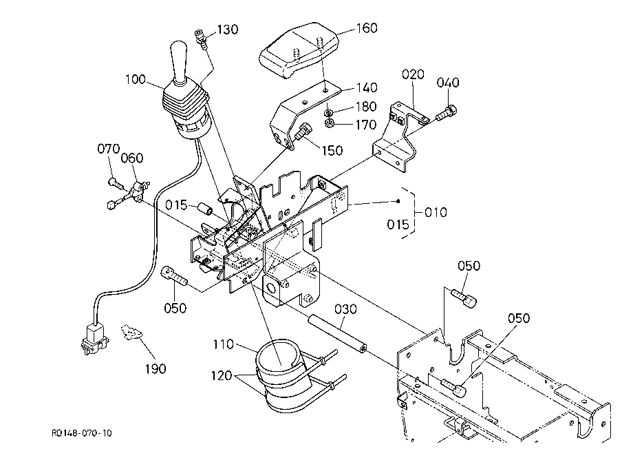 Control Lever (Lever Rh)
