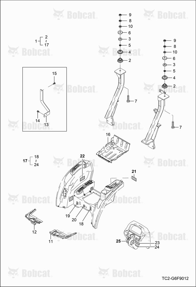 Mounting Hardware (Cab)