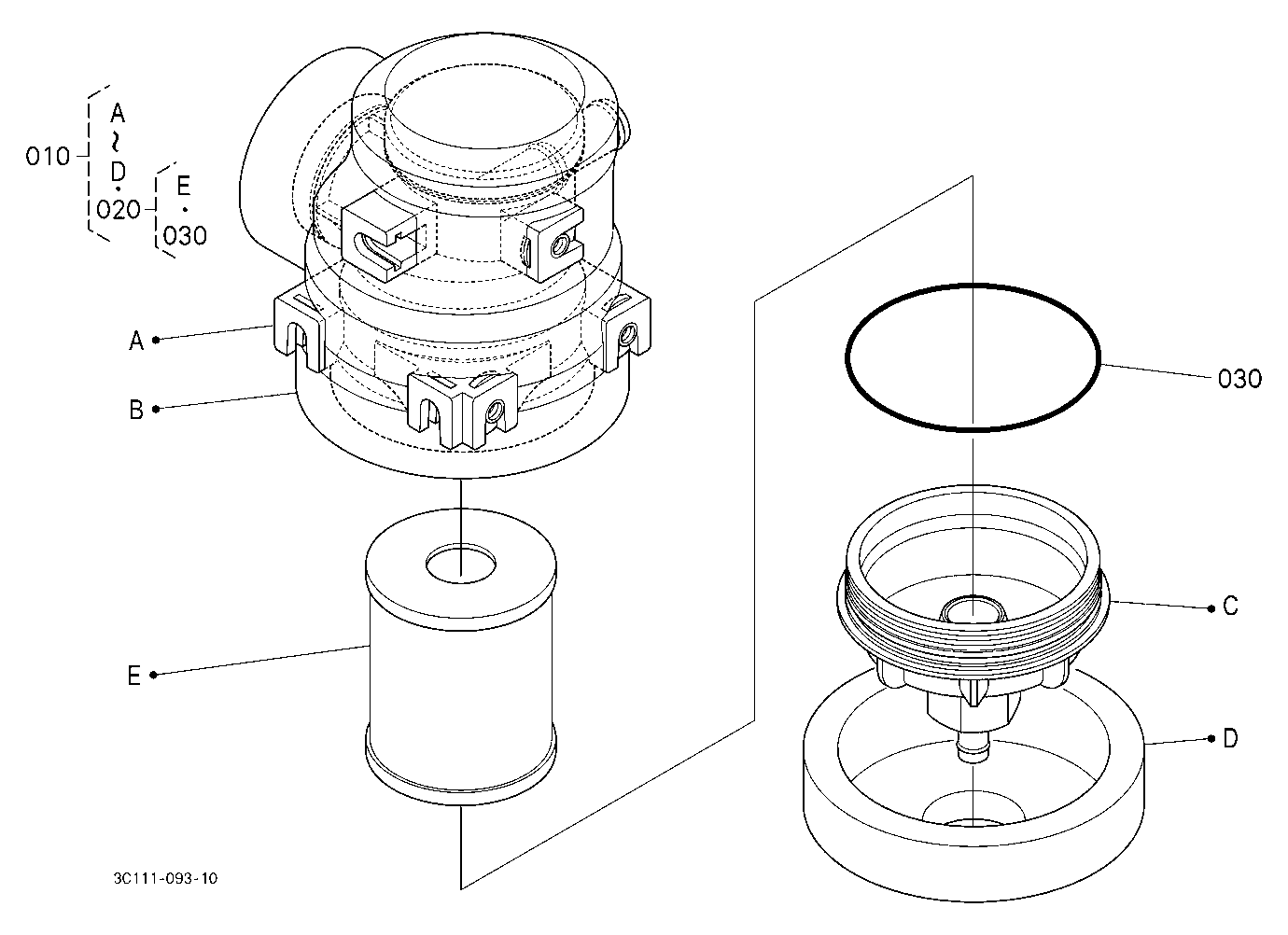Insulation Kit 1 (Oil Separator) [Option]