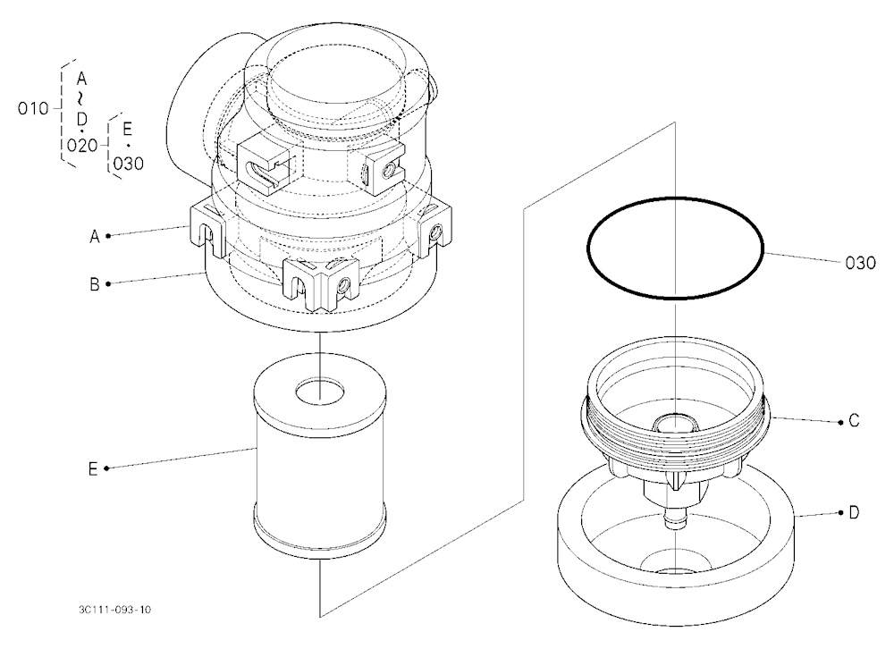 Oil Separator [Component Parts] [Old]