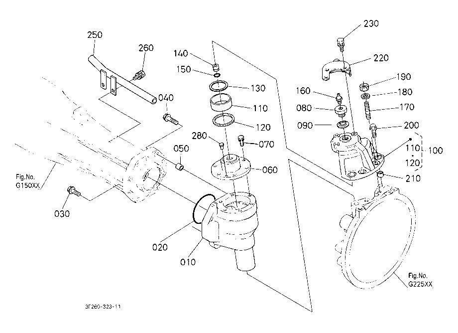 Bevel Gear Case Lh