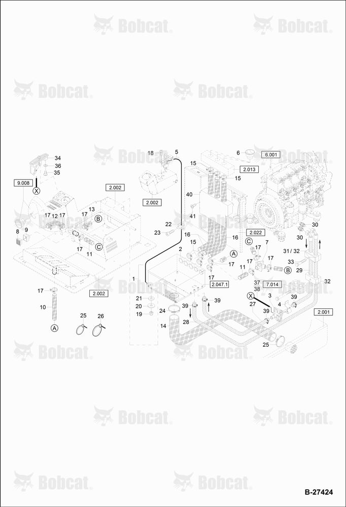Heating (Engine S/N XXXX/1632 & Above, XXXX/2841)