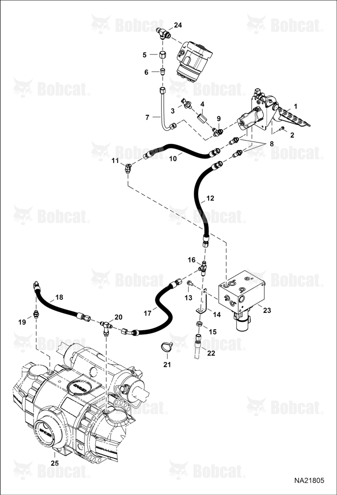 Hydraulic Circuitry (Brake System) (W/Trailer Brakes)