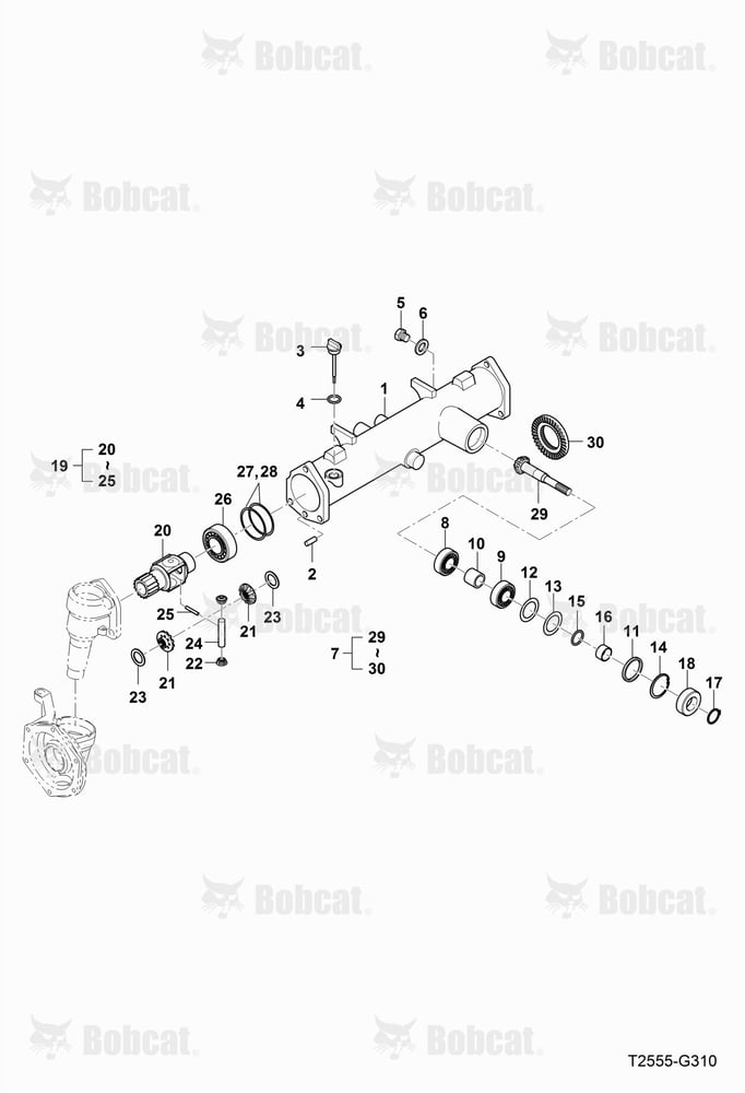Front Axle Support Group