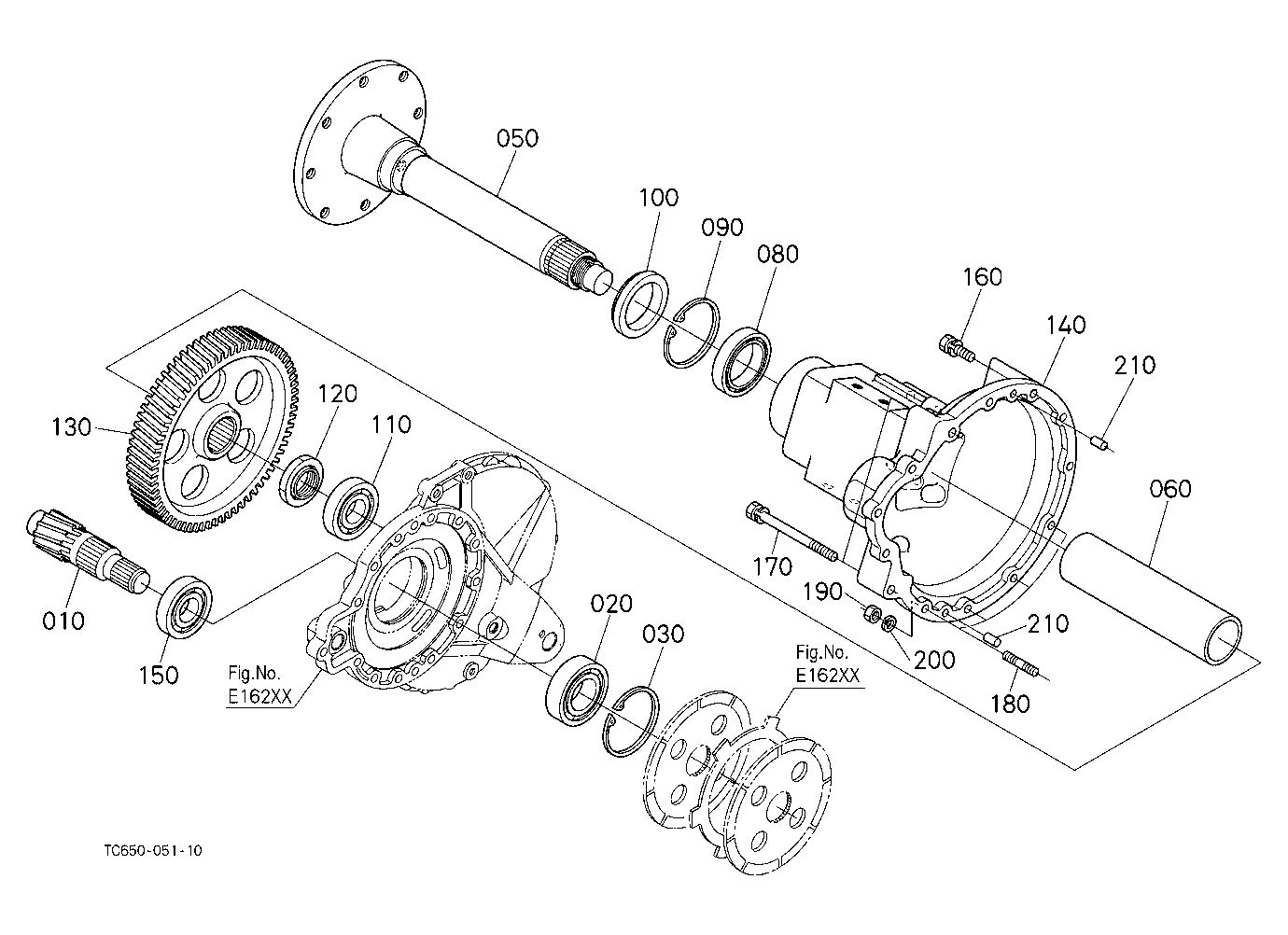 Rear Axle Rh