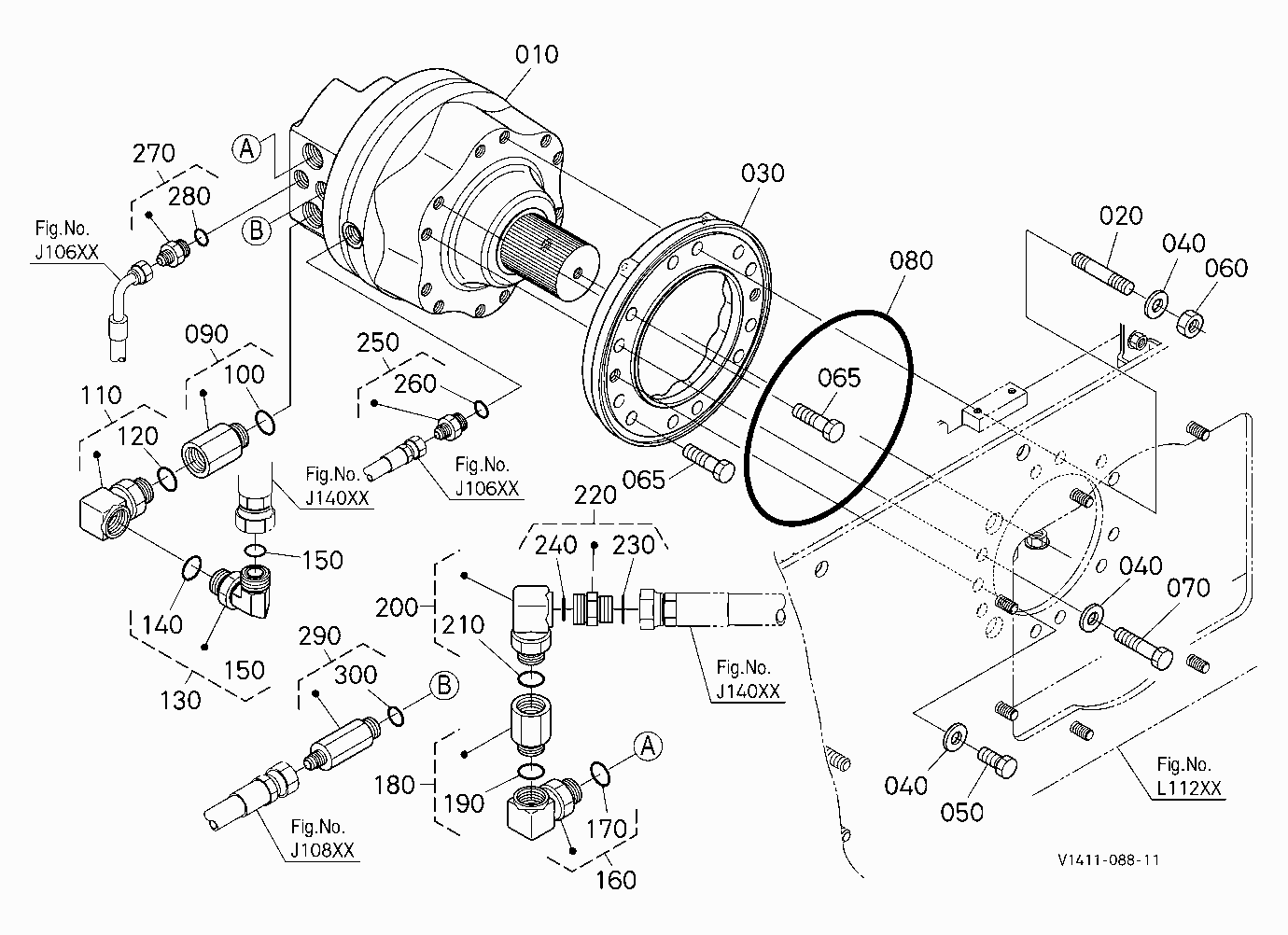 HST MOTOR LH