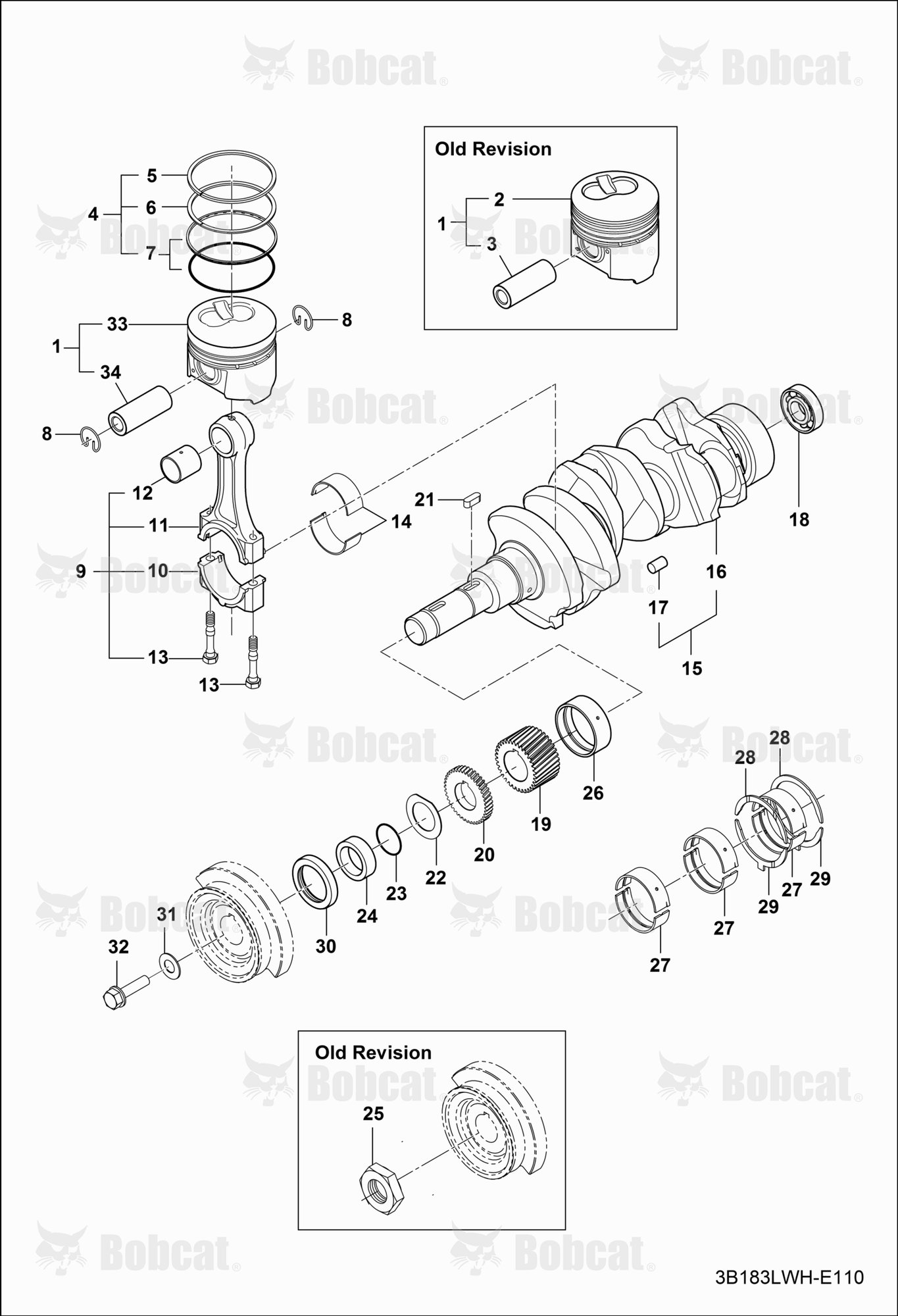 Piston & Crankshaft