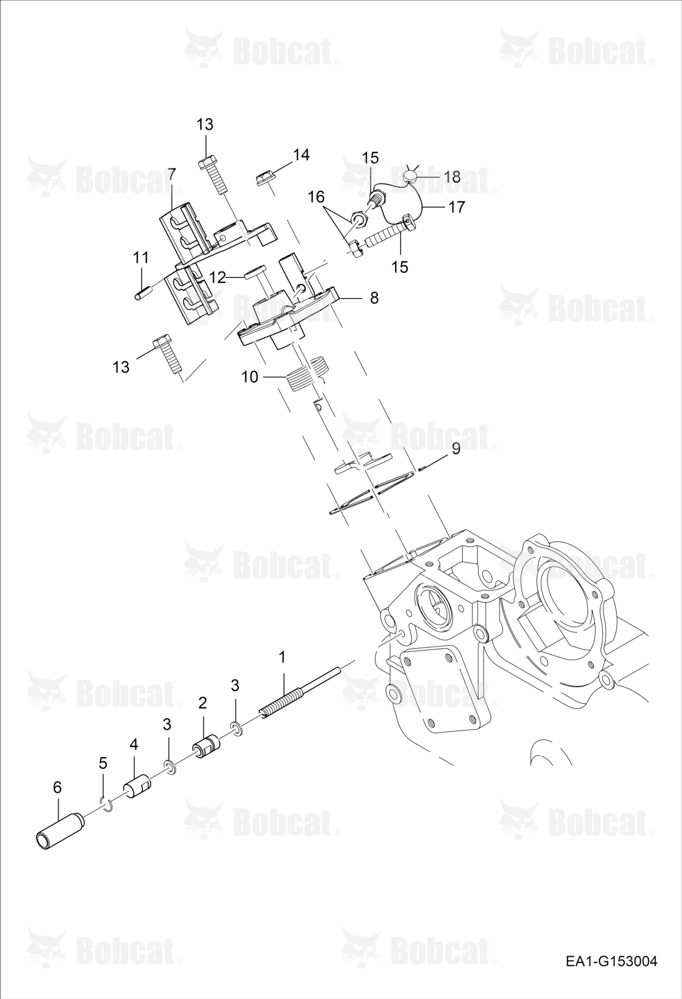 Speed Control Lever Group