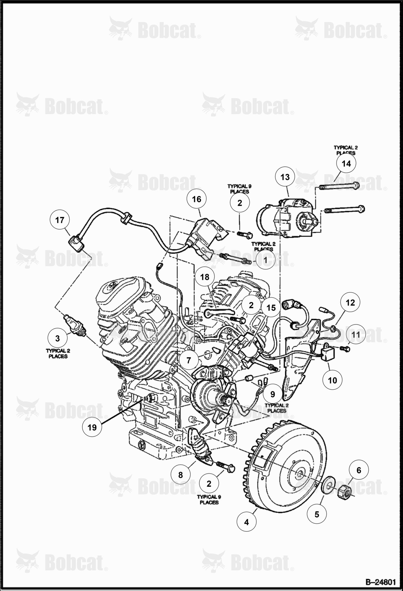 Ignition Components & Flywheel (HONDA ENGINE)