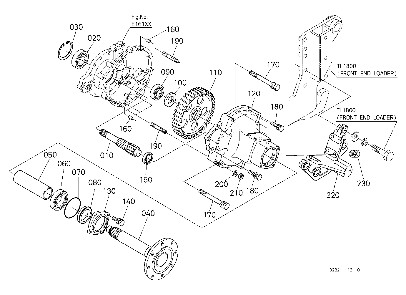 Rear Axle Lh