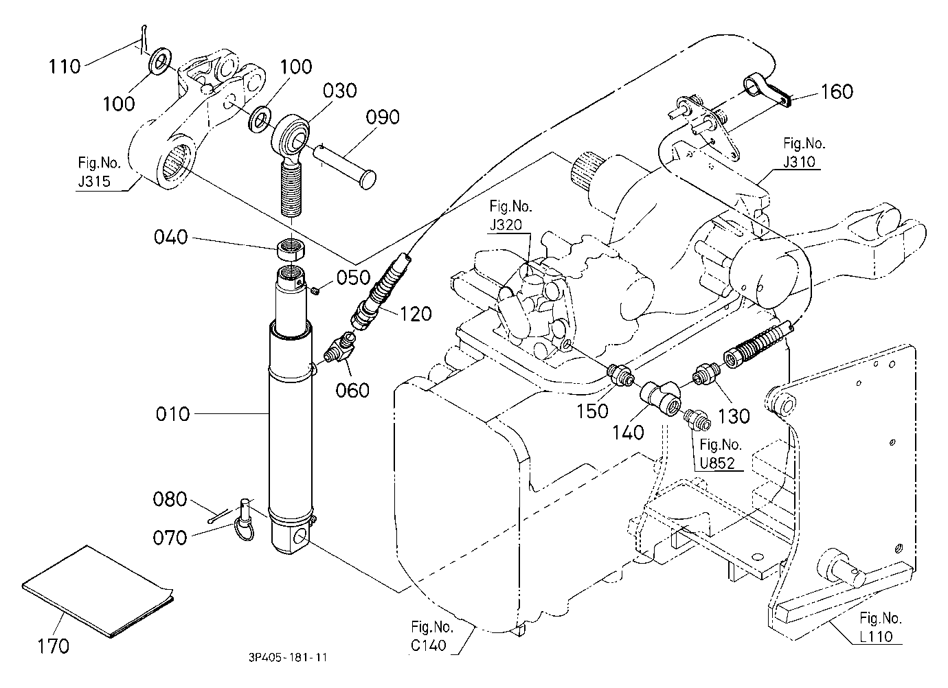 Assist Cylinder Kit Rh [Option]