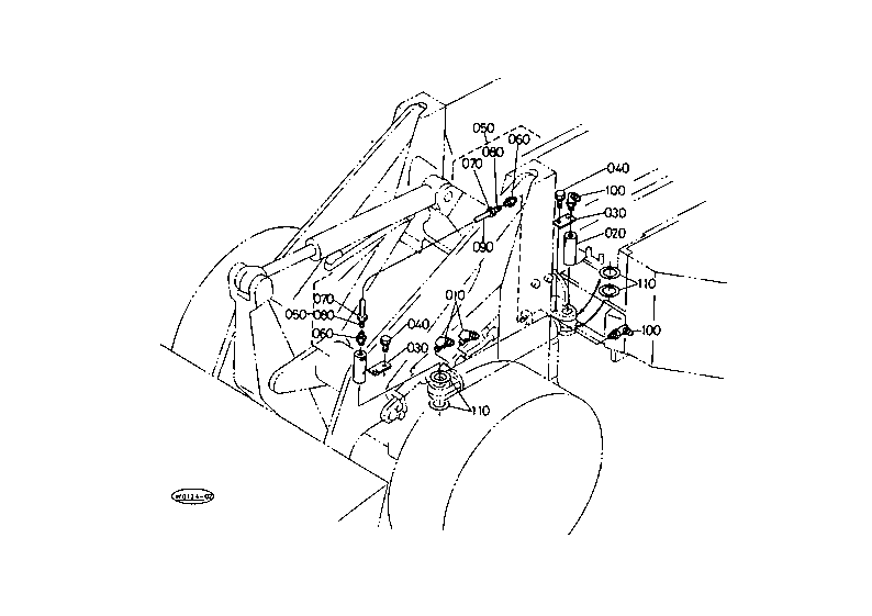 Assypin Steering Cylinder