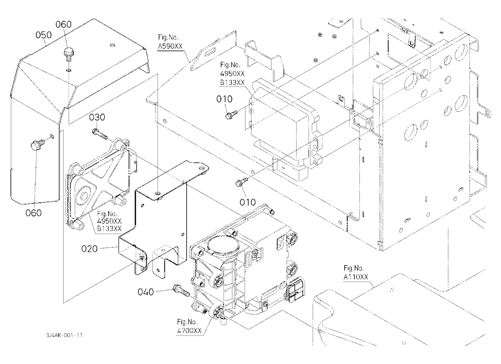 Ecu Mounting Part