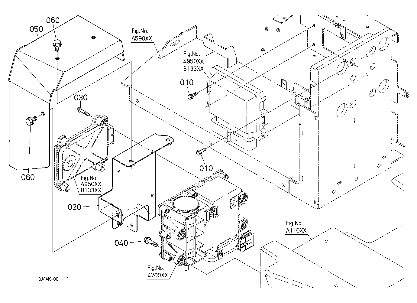 Ecu Mounting Part