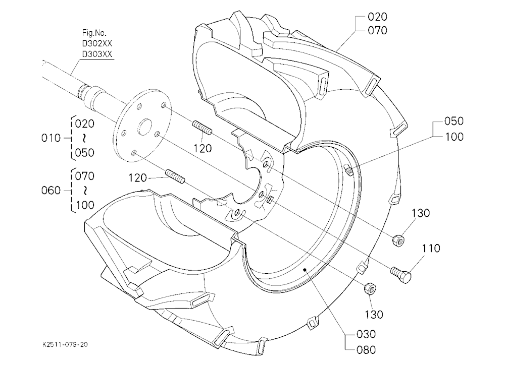 Rear Wheel (24*12-12)