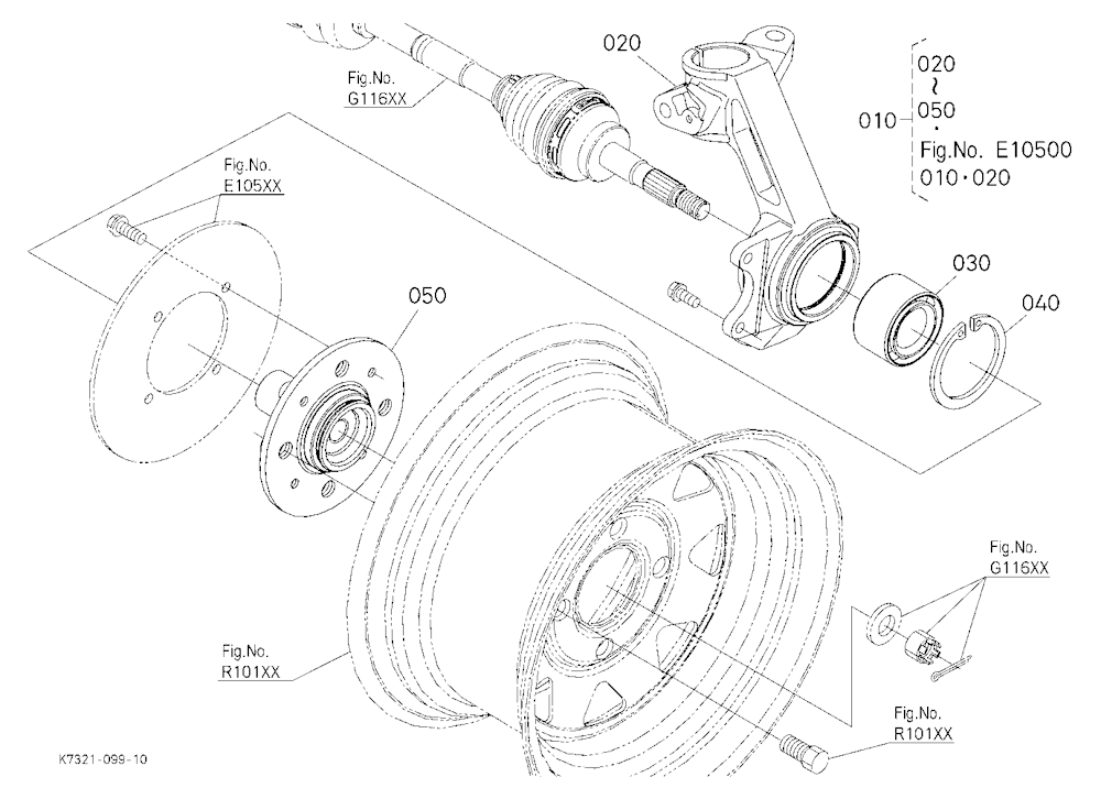 Front Axle (Left)