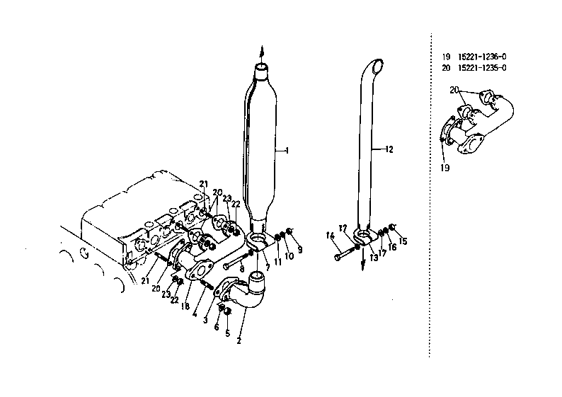 Exhaust Manifold And Muffler