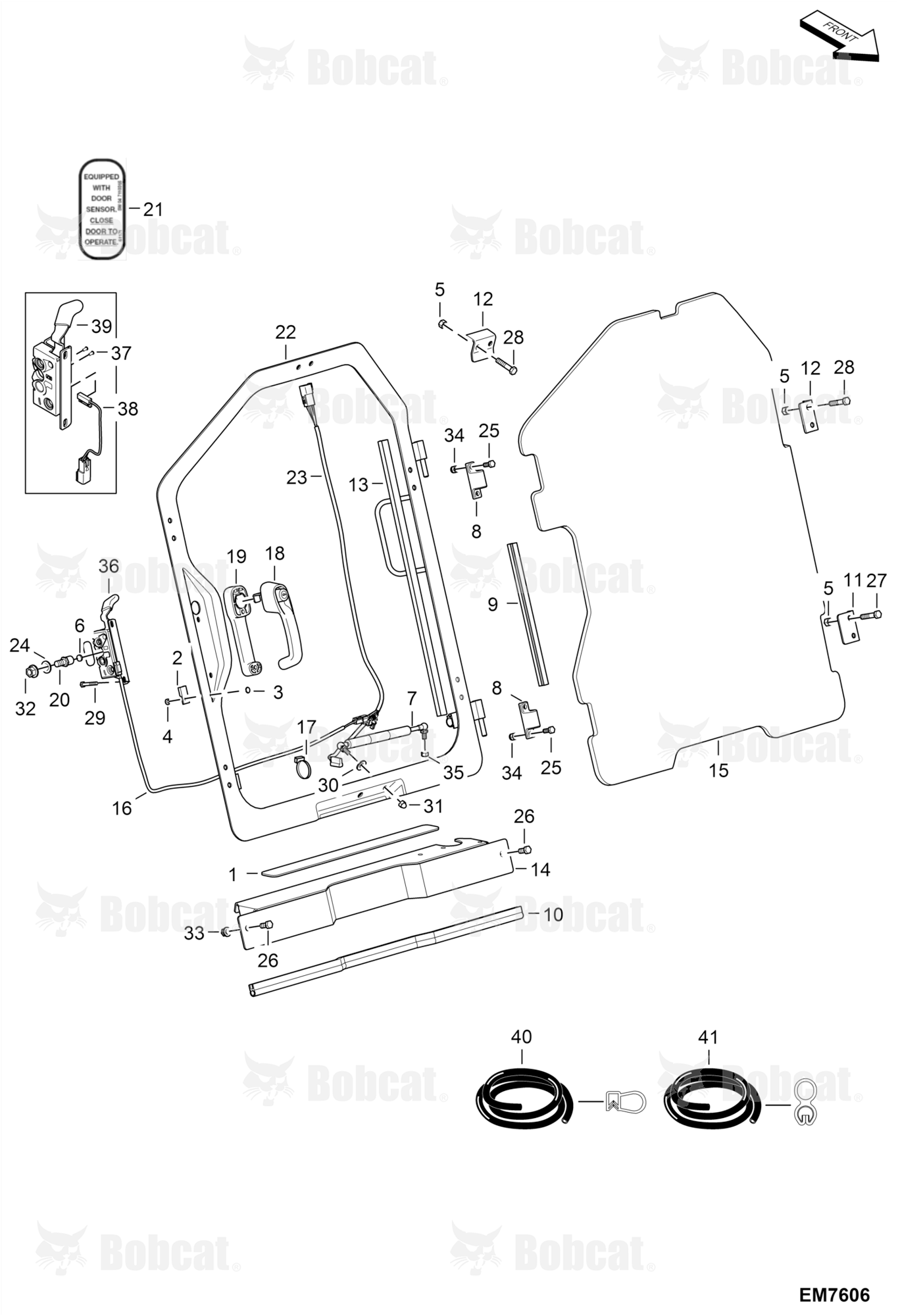 CAB Door (Lexan)