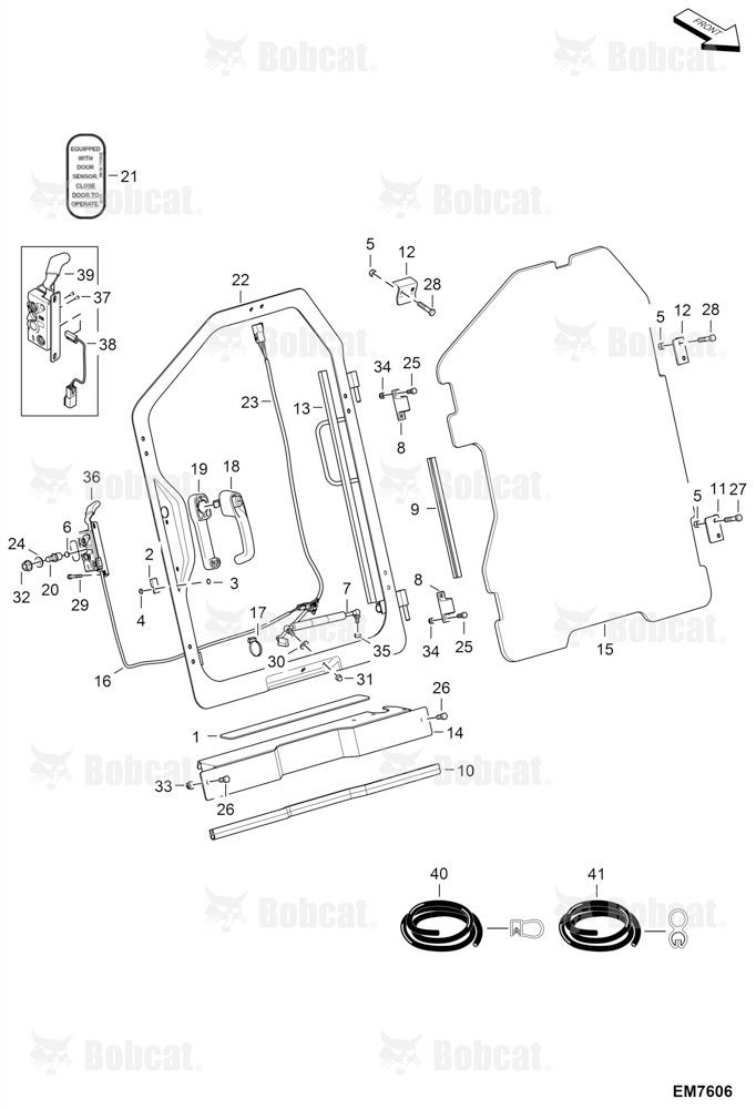 CAB Door (Lexan)