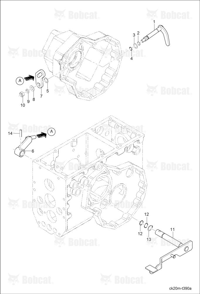 DIFF Lock Fork Group