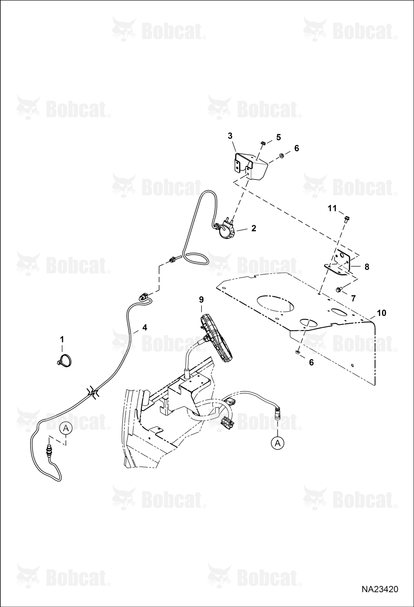 Rear View Camera (W/O Rear Hydraulics)