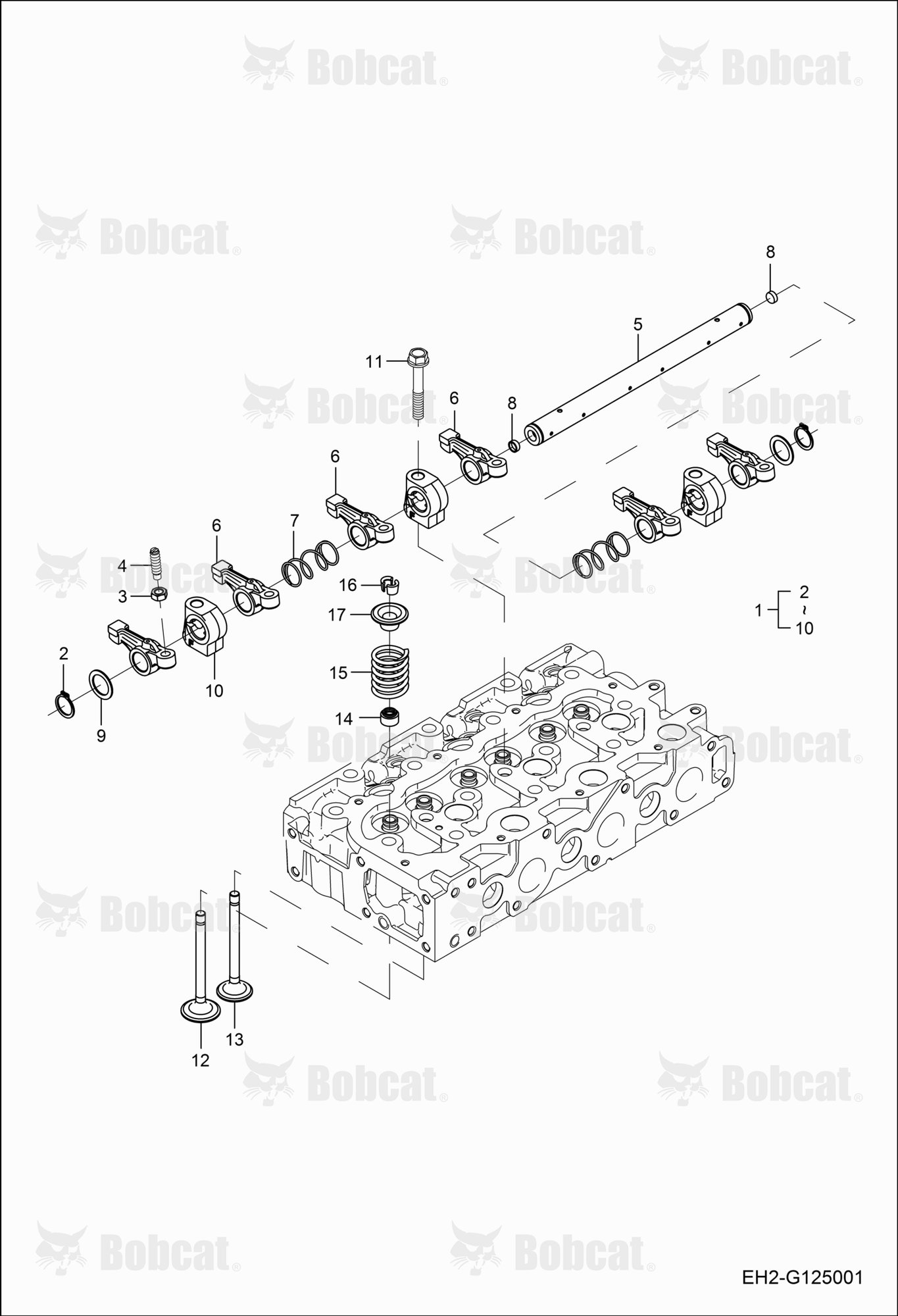 Rocker Arm Valve Group
