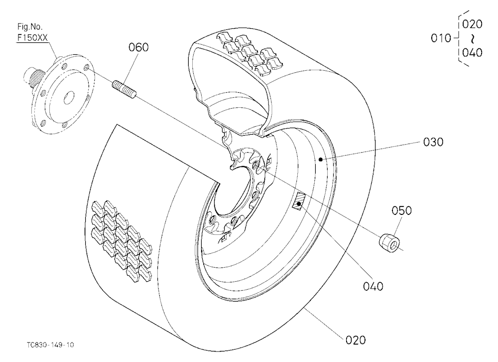 Front Wheel (27*10.50-15)