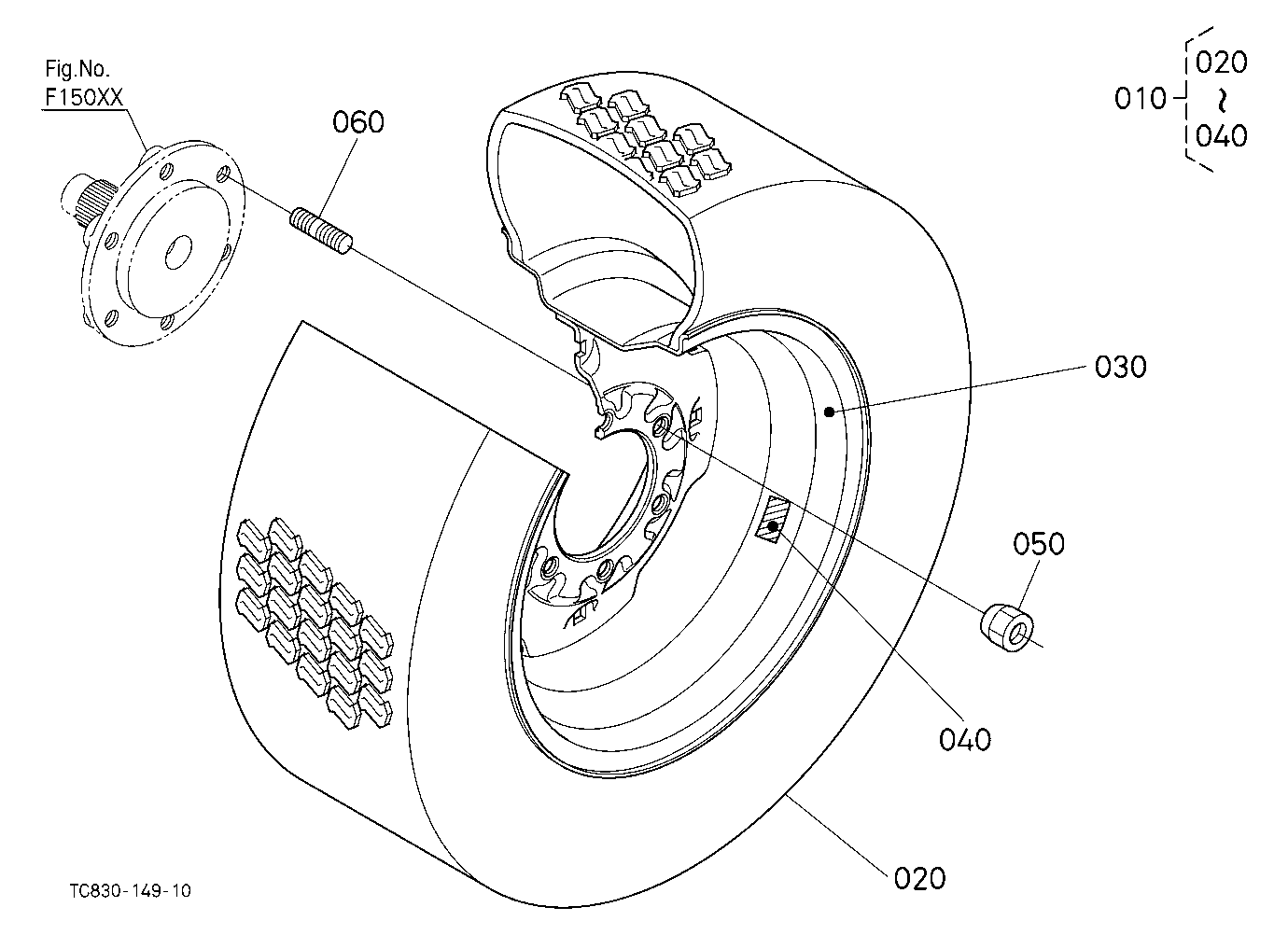 Front Wheel (27*10.50-15)