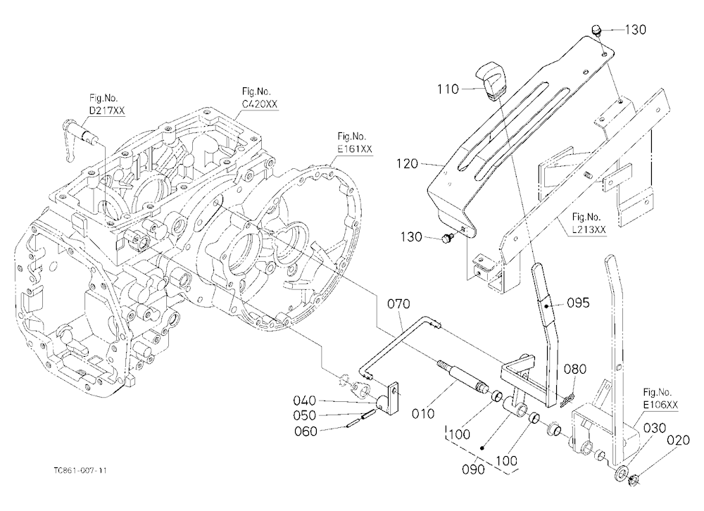 Range Gear Shift Lever