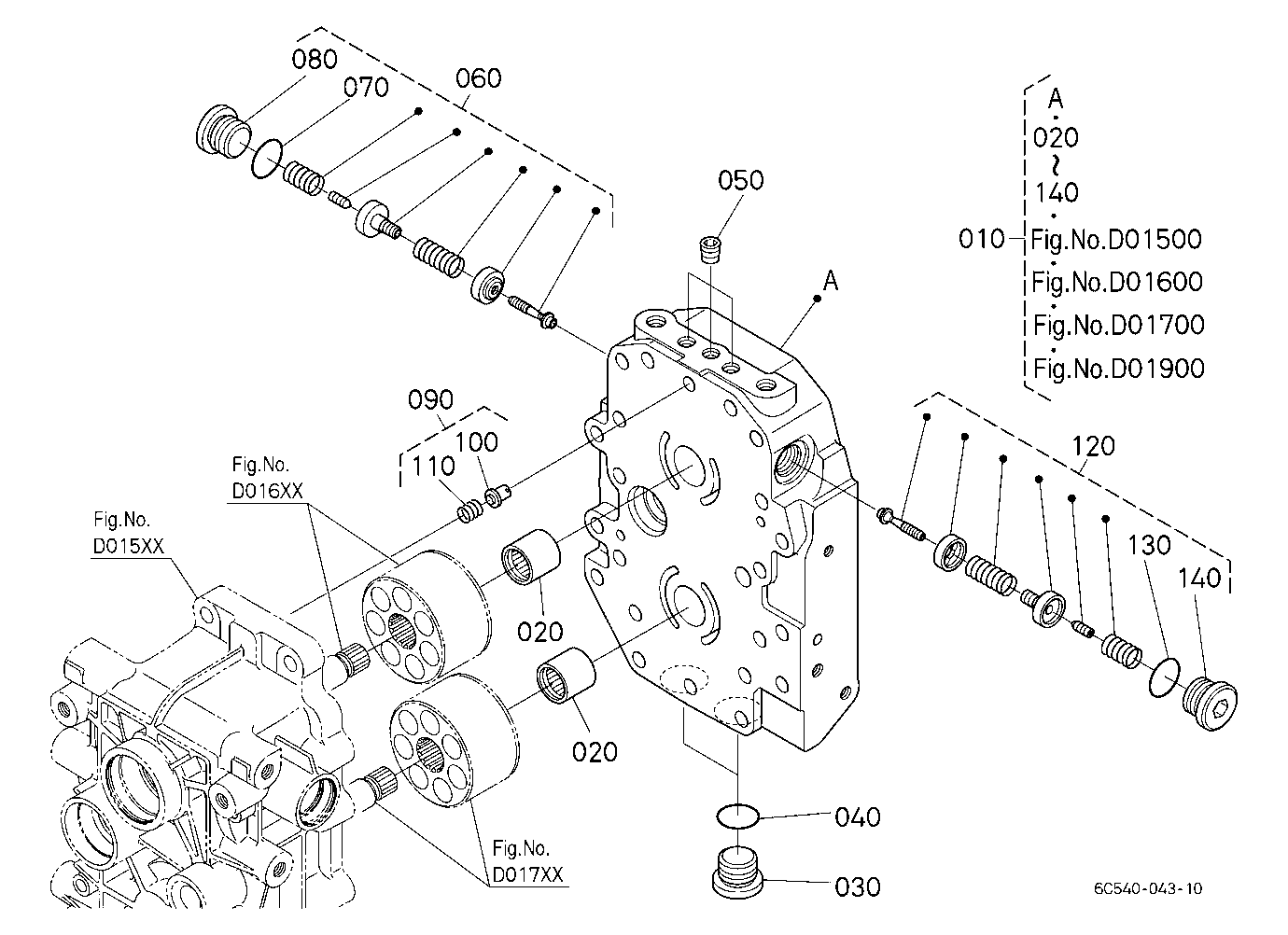 Hst4 (Port Block Cover) [Component Parts]