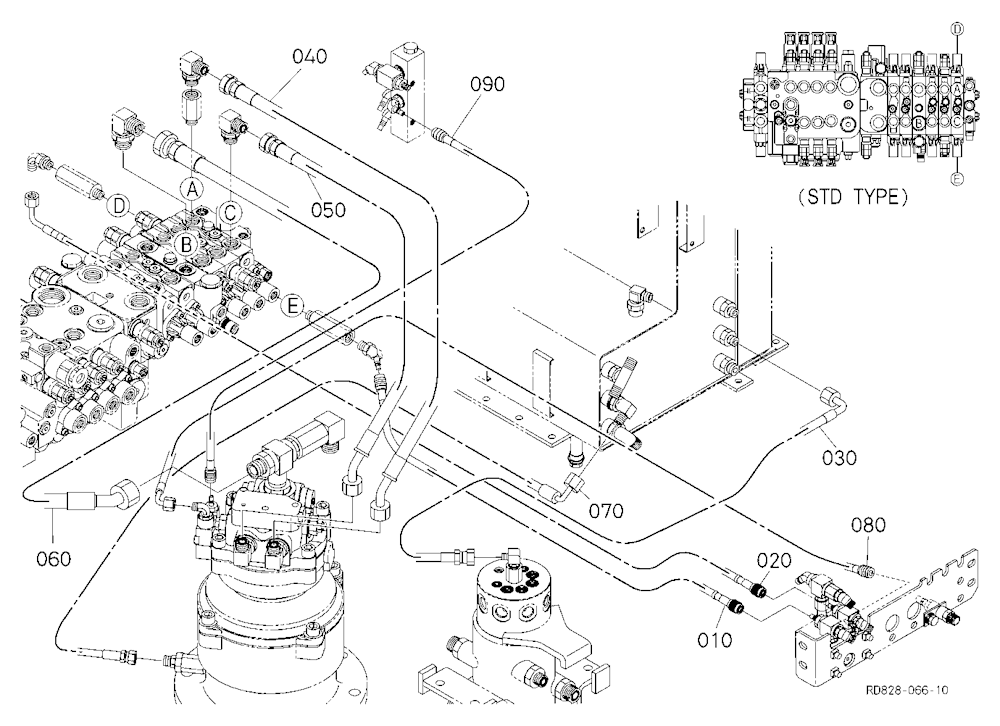 Oil Piping (Swivel)