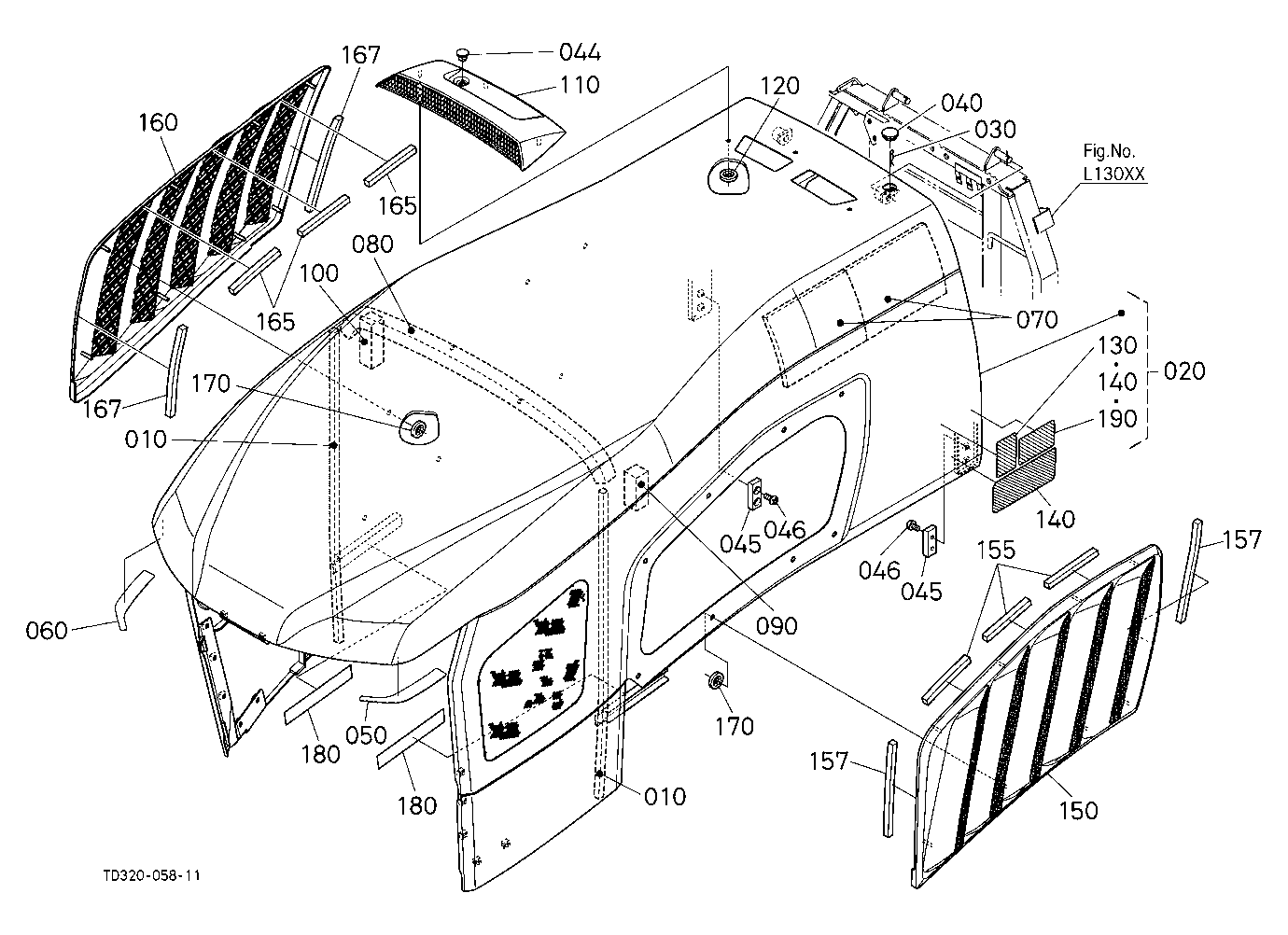 Hood (Bonnet) Upper