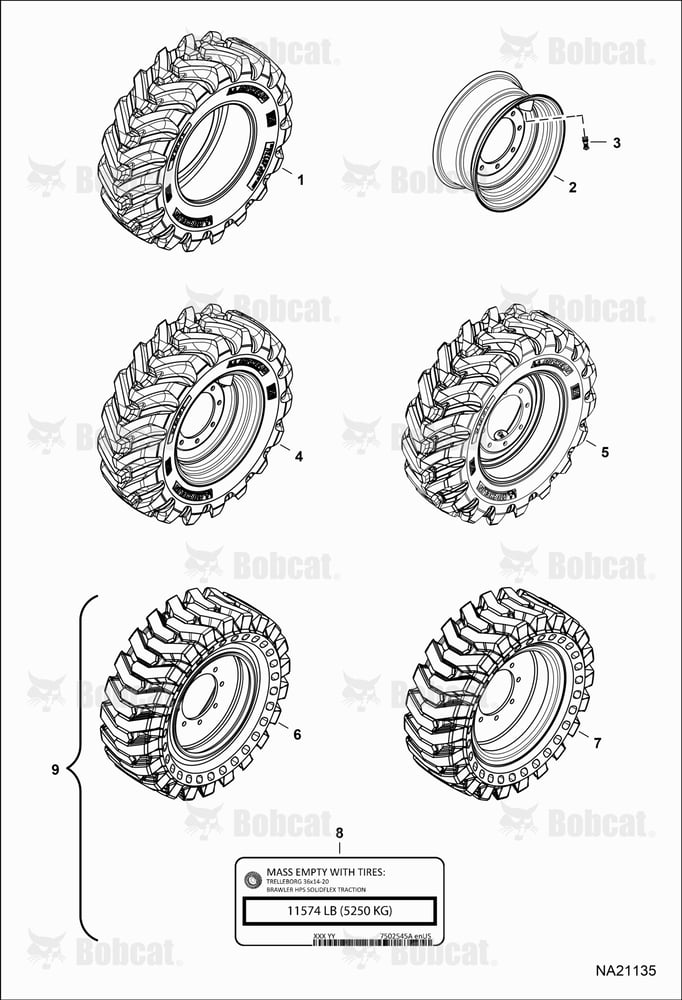 Tires & Rims (20")