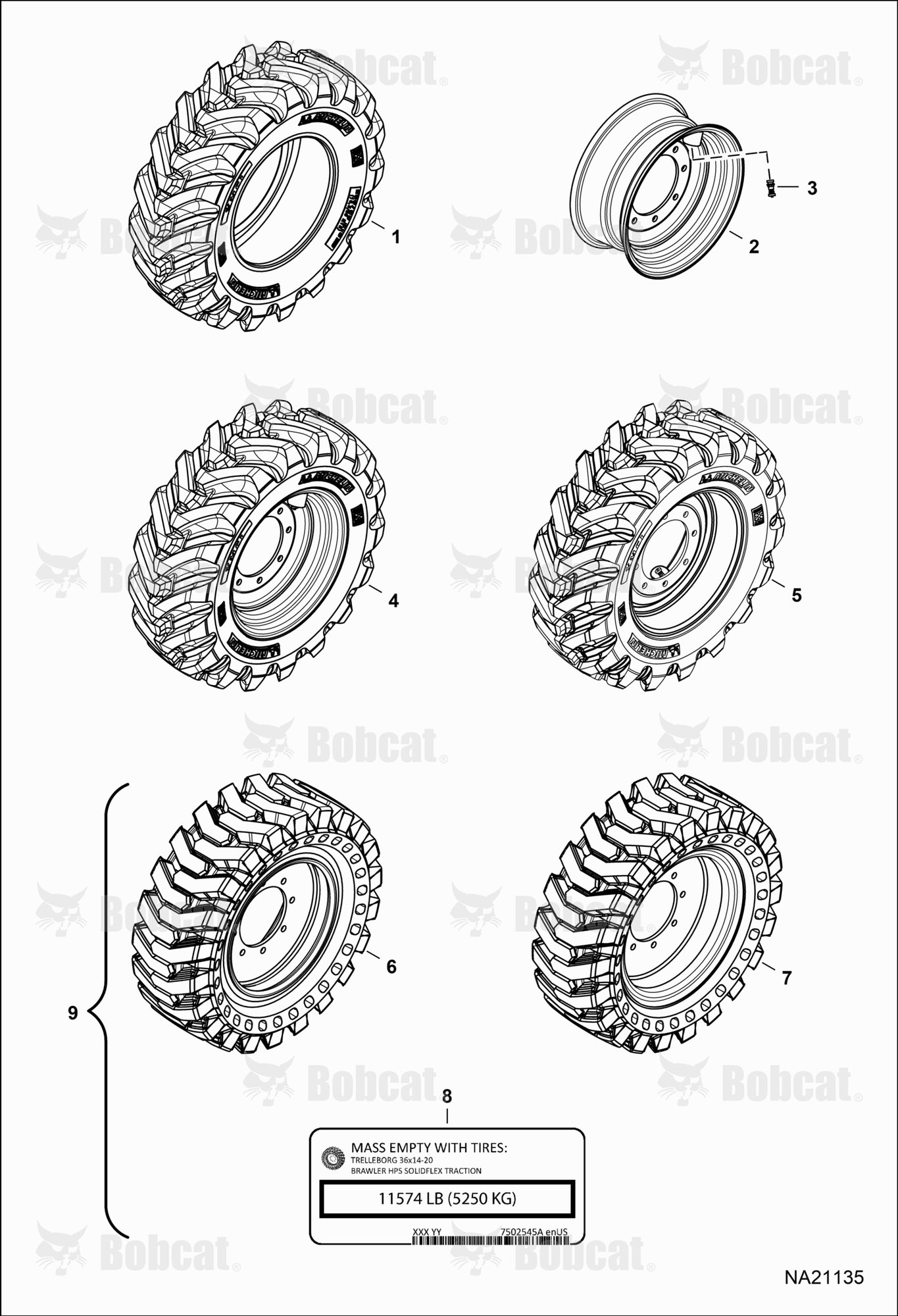 Tires & Rims (20")