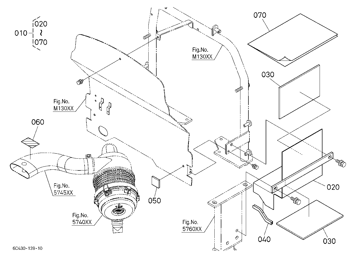 Inlet Hose Label Kit [Option]