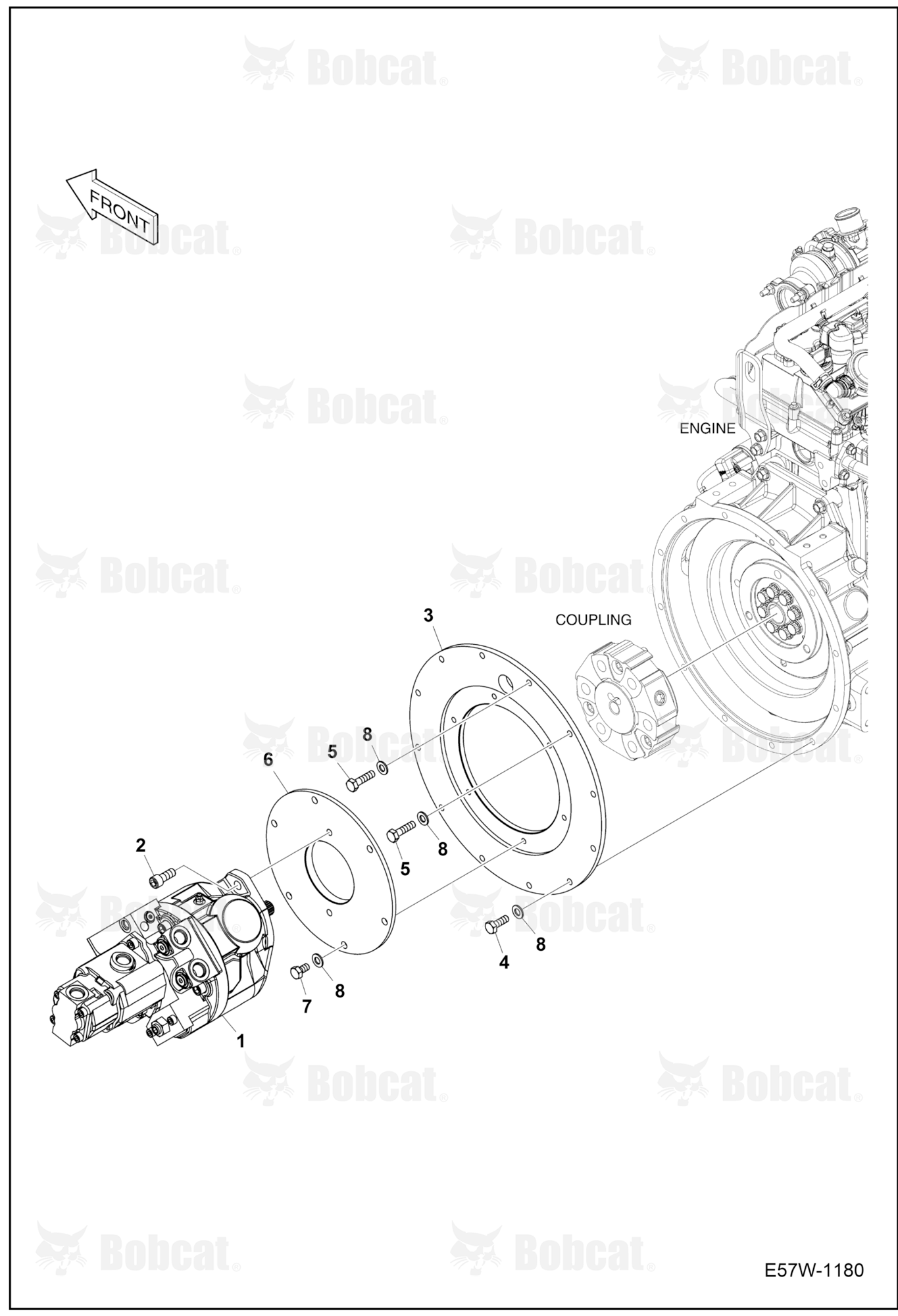 Hydrostatic Pump (Mounting)