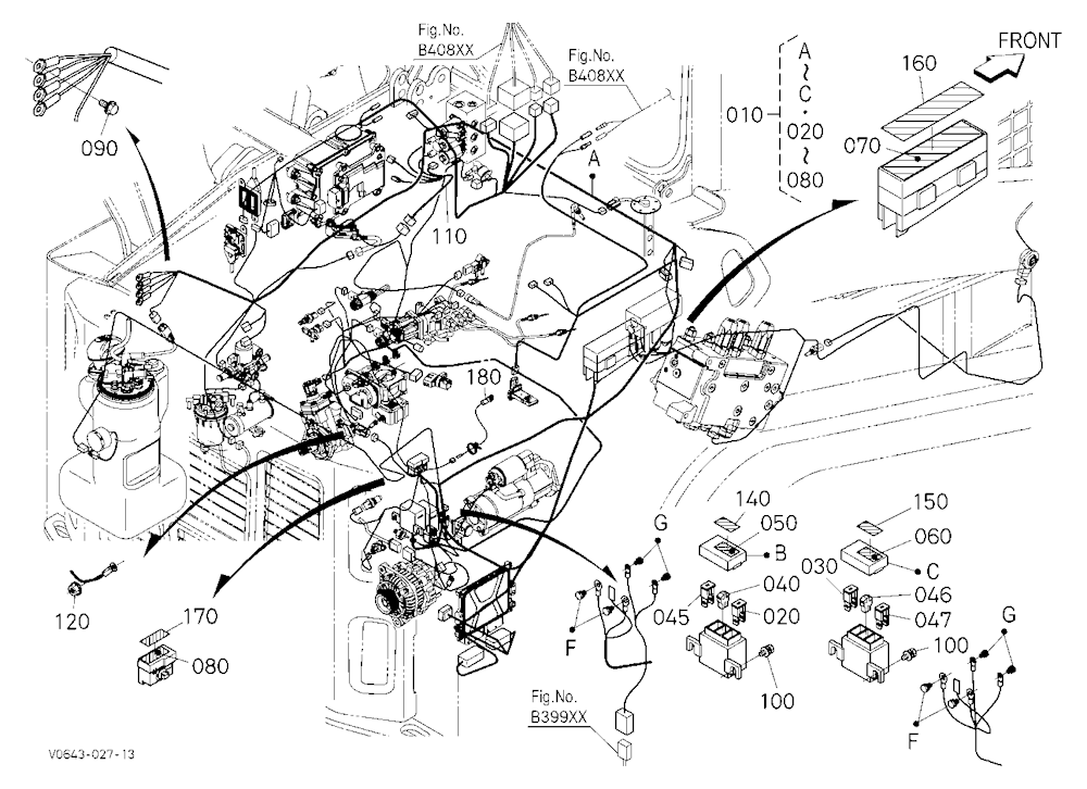 Wire Harness (Engine) [High Flow] [Manual Hitch]