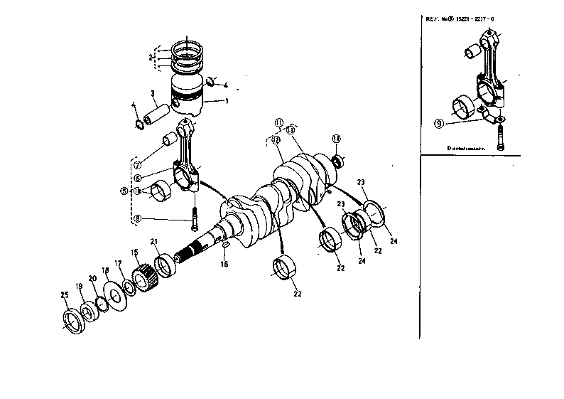 Piston Crankshaft