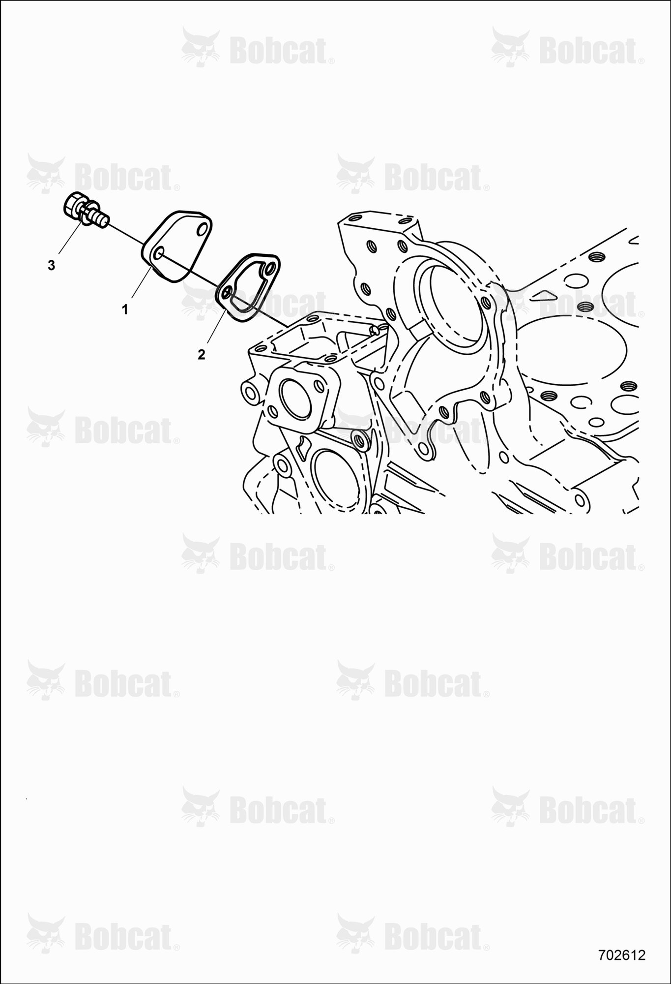 ENGINE, Rear Gearcase Cover