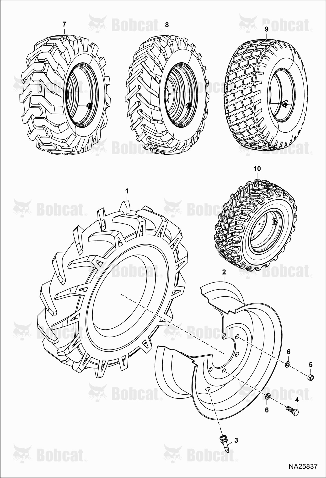Tires & Rims (Rear)
