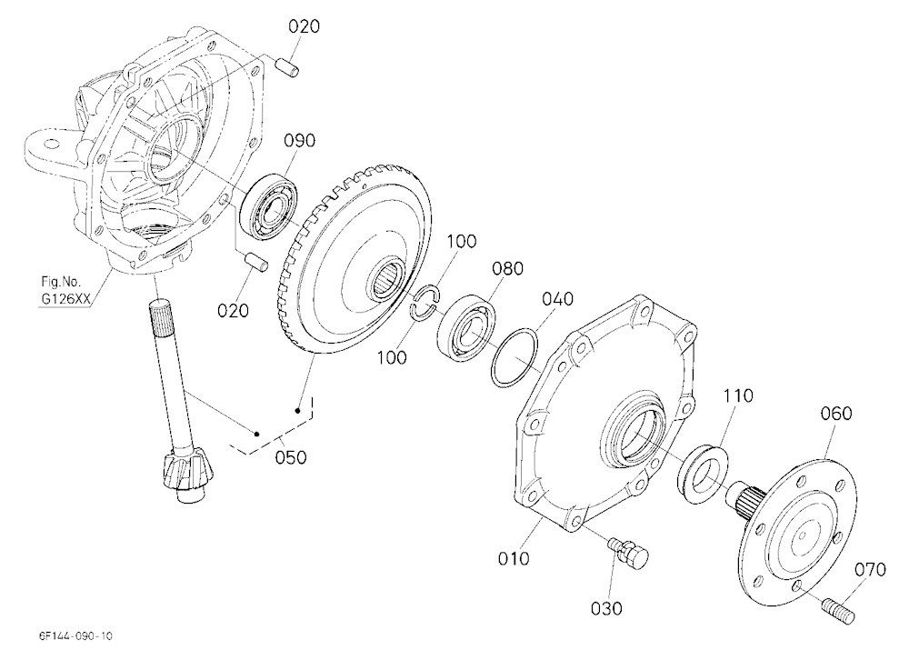 Front Axle (Left)