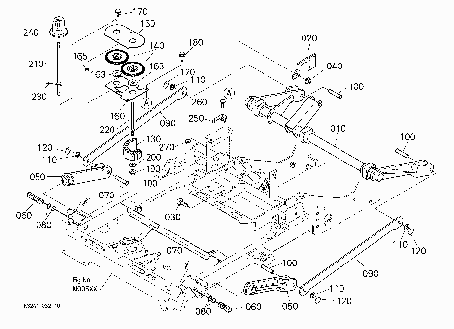MOWER LIFT ARM