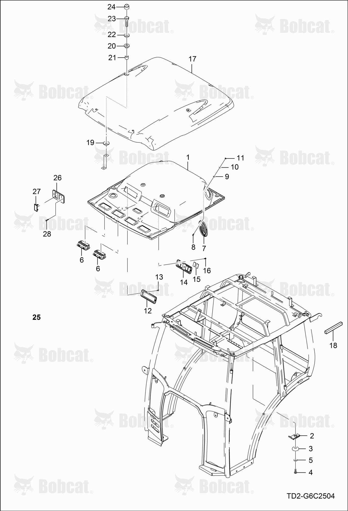 Roof Group (Cab)