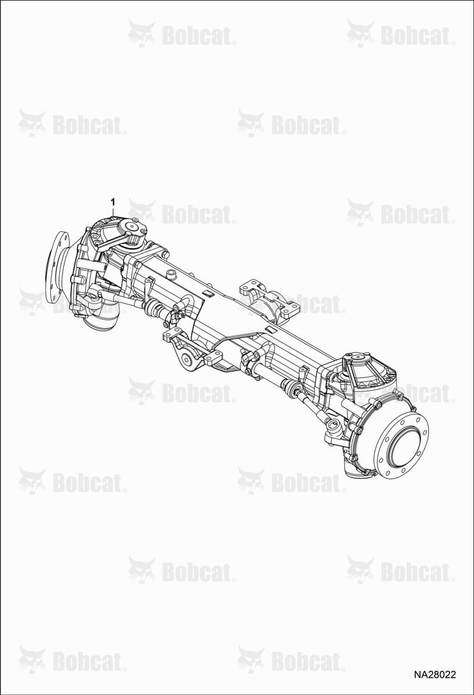 Front Axle Full Assembly