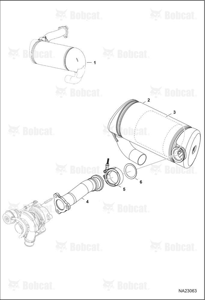 Muffler DOC Assembly