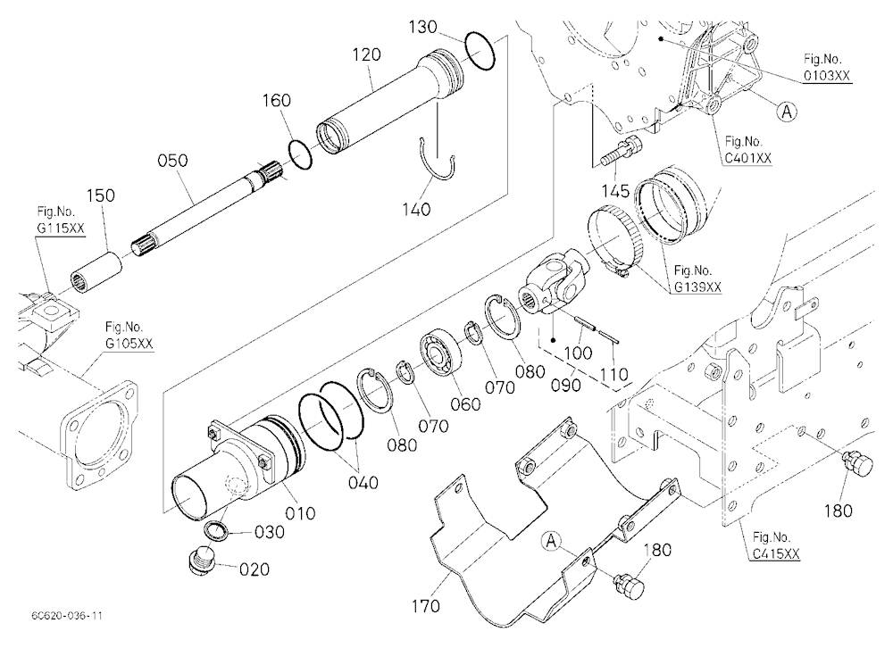 Front Wheel Drive Shaft (Front)