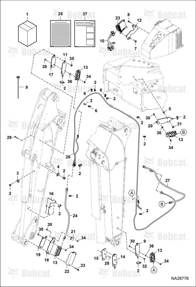 Depth Check Kit (Long Arm)(W/ & W/O Controller)(4 Sensor)
