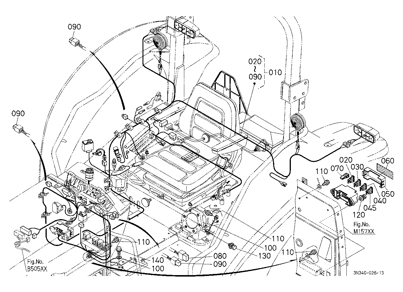Electrical Wiring (Main) [Except Dual Speed Type]