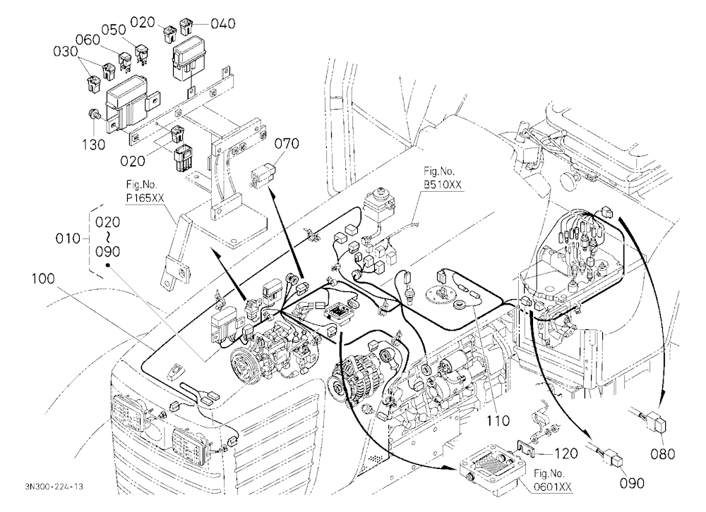 Electrical Wiring (Engine) [Dual Speed Type] [Prev